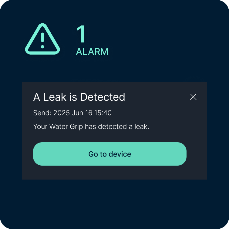 Leak alerts hover